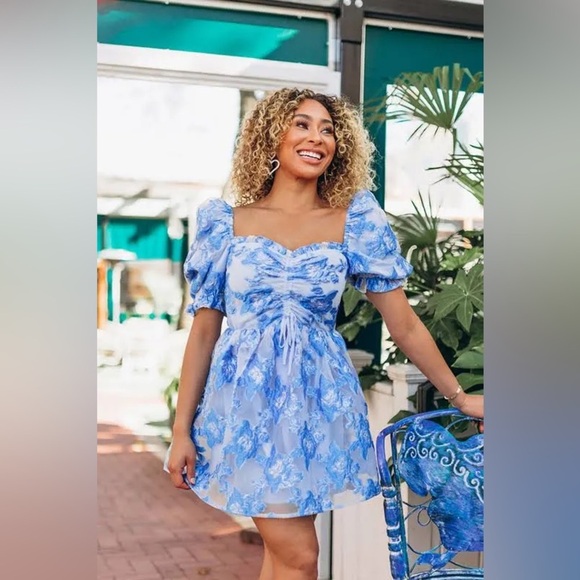 Buddylove Colby Puff Sleeve Mini dress - Picture 9 of 10